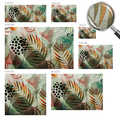 Dekor fotótapéta Absztrakt levelek