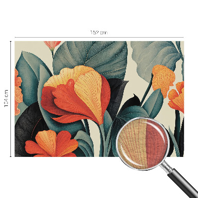 Fotó poszter tapéta Színes virágok