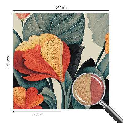 Fotó poszter tapéta Színes virágok