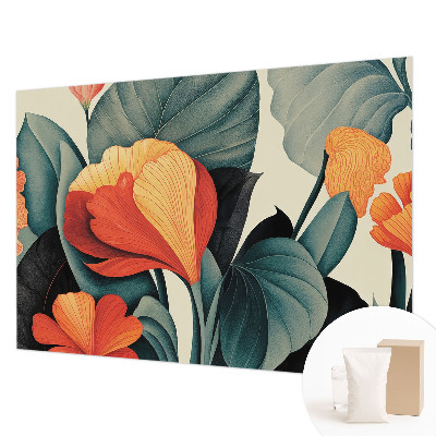 Fotó poszter tapéta Színes virágok