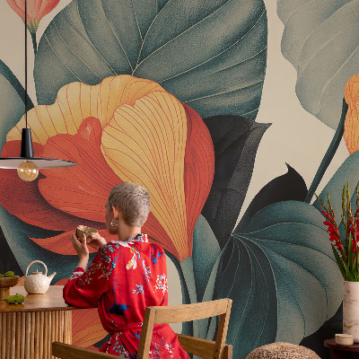 Fotó poszter tapéta Színes virágok