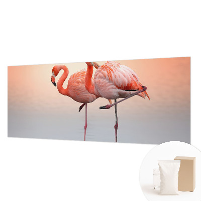 Vlies fotótapéta Finom flamingók