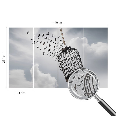 Modern fotótapéta méretre Repülő madarak