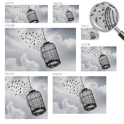 Modern fotótapéta méretre Repülő madarak