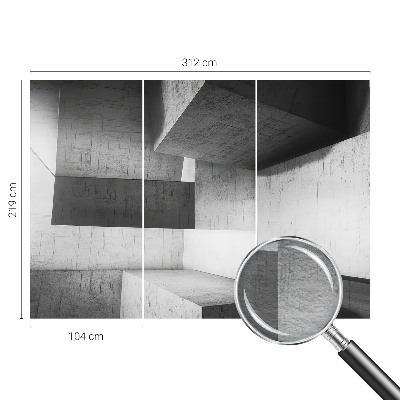 Kép tapéta Geometrikus szobrok