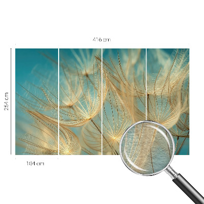 Fali poszter tapéta Éteri pitypangok