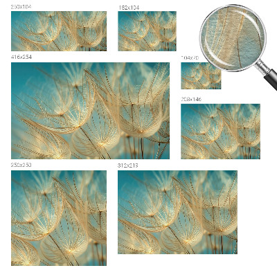 Fali poszter tapéta Éteri pitypangok