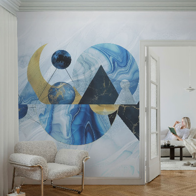 Vlies fotótapéta nappaliba Kozmikus elegancia