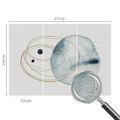 Vlies fotótapéta hálószobába Absztrakt kapcsolat