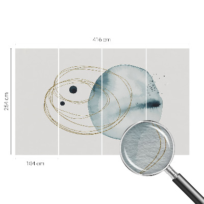Vlies fotótapéta hálószobába Absztrakt kapcsolat