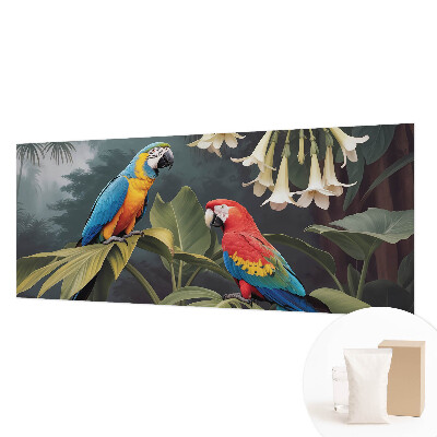 Vlies alapú fotótapéta Színes papagájok