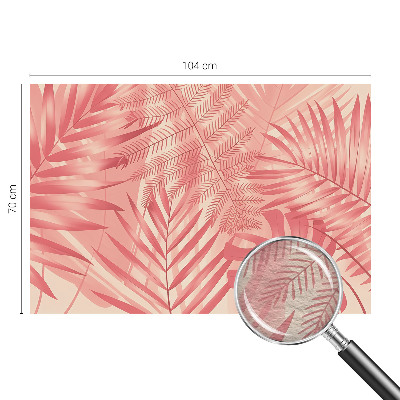 Fotótapéta hálószobába Trópusi levelek