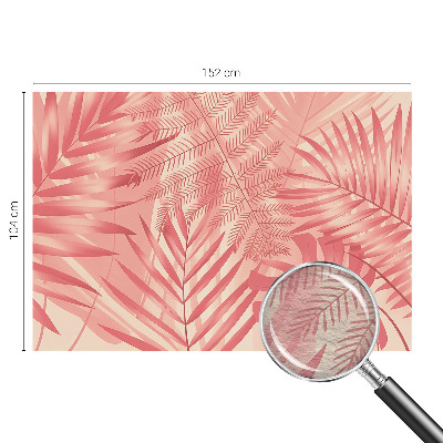 Fotótapéta hálószobába Trópusi levelek