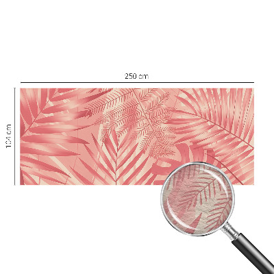 Fotótapéta hálószobába Trópusi levelek