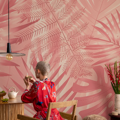 Fotótapéta hálószobába Trópusi levelek