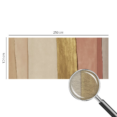 Nyomtatott vlies fotótapéta Hullámos csíkok