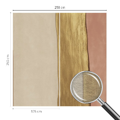 Nyomtatott vlies fotótapéta Hullámos csíkok