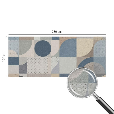 Modern fotótapéta méretre Geometrikus mozaik