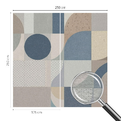 Modern fotótapéta méretre Geometrikus mozaik