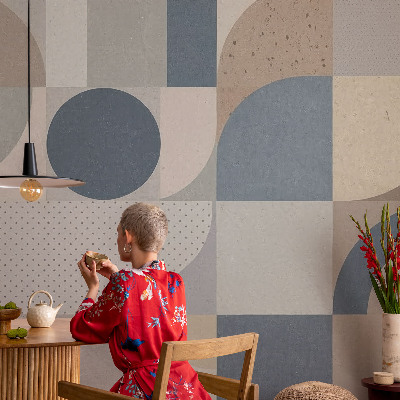 Modern fotótapéta méretre Geometrikus mozaik