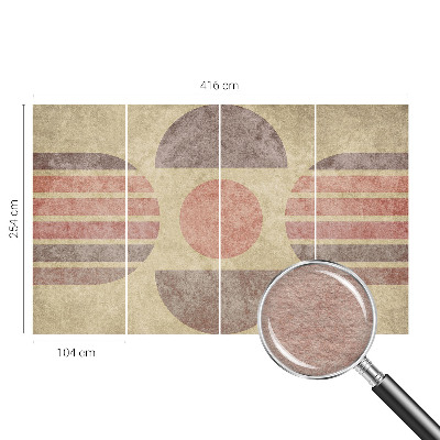 Fotó poszter tapéta Geometriai formák