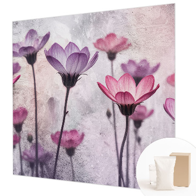 Modern fotótapéta méretre Pasztell virágok