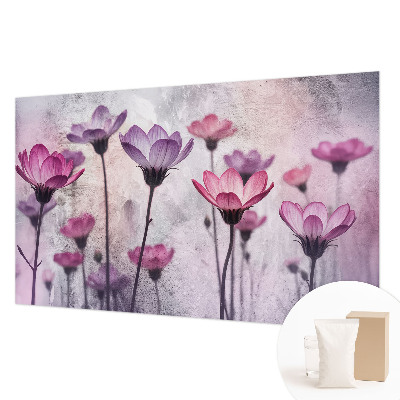 Modern fotótapéta méretre Pasztell virágok
