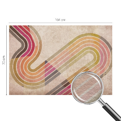 Dekoratív fotótapéta nappaliba Geometriai vonalak