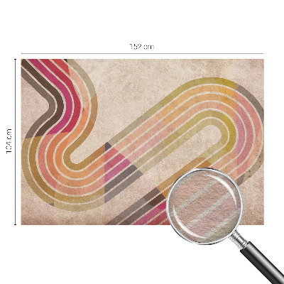 Dekoratív fotótapéta nappaliba Geometriai vonalak