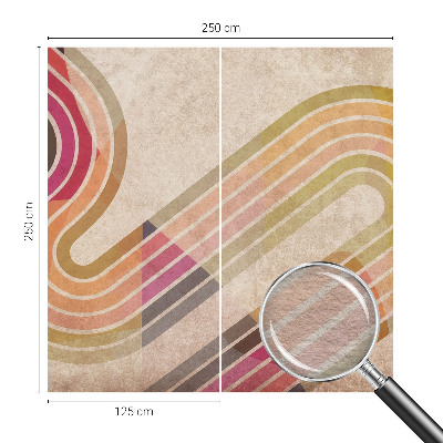 Dekoratív fotótapéta nappaliba Geometriai vonalak