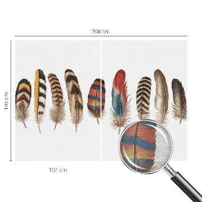 Kép tapéta Színes tollak