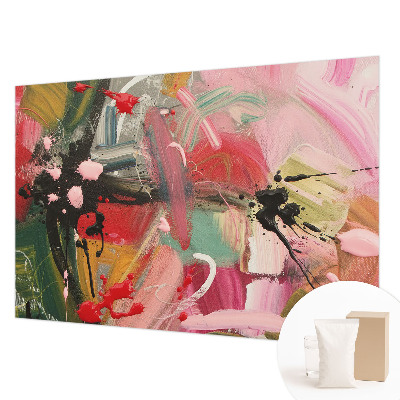 Vlies fotótapéta nappaliba Színes káosz