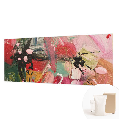 Vlies fotótapéta nappaliba Színes káosz