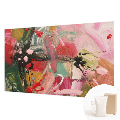 Vlies fotótapéta nappaliba Színes káosz