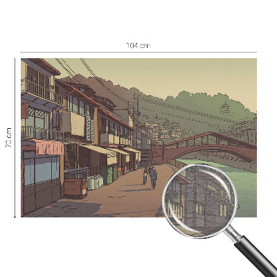 Vlies fotótapéta hálószobába Pasztell tájkép