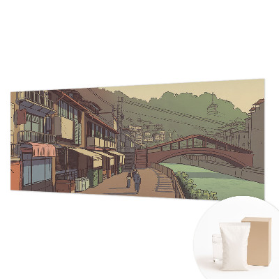 Vlies fotótapéta hálószobába Pasztell tájkép