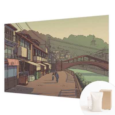 Vlies fotótapéta hálószobába Pasztell tájkép