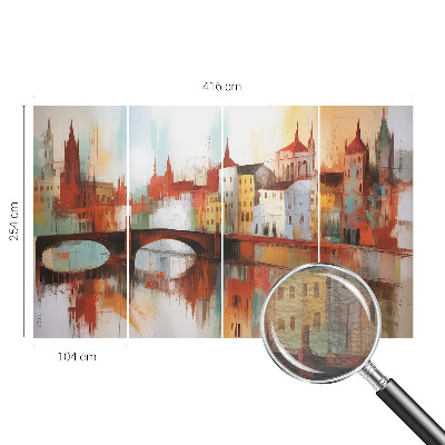 Vlies alapú fotótapéta Városi tájkép