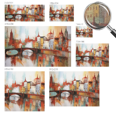 Vlies alapú fotótapéta Városi tájkép