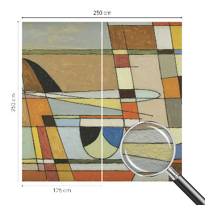 Poszter tapéta falra Geometriai harmónia