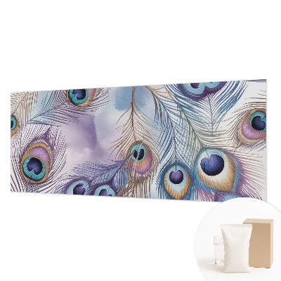 Fotótapéta méretre nappaliba Pávatollak