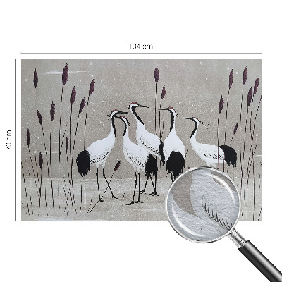 Modern fotótapéta méretre Egy darucsapat