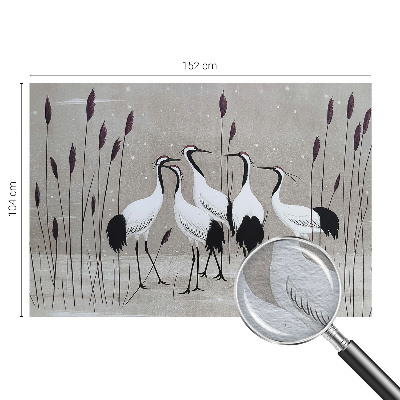 Modern fotótapéta méretre Egy darucsapat