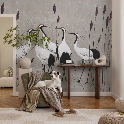 Modern fotótapéta méretre Egy darucsapat