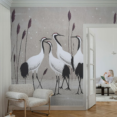 Modern fotótapéta méretre Egy darucsapat