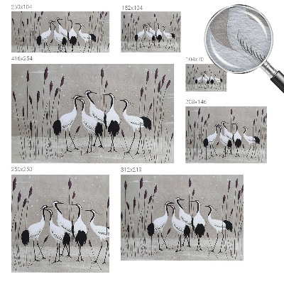 Modern fotótapéta méretre Egy darucsapat