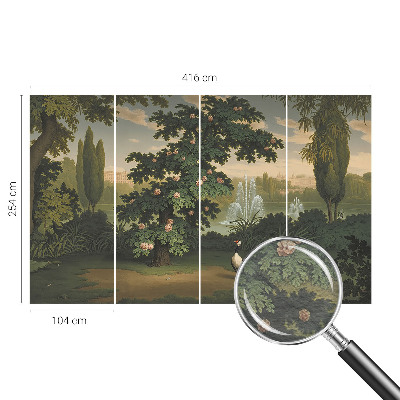 Fotó poszter tapéta Természetes kert