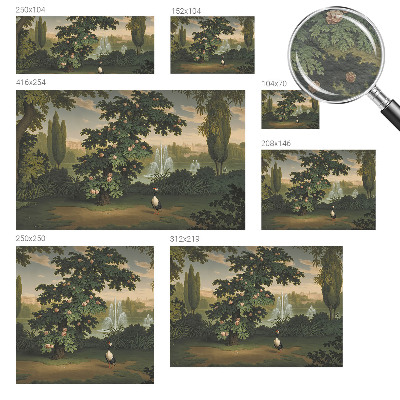 Fotó poszter tapéta Természetes kert