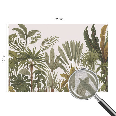 Fényképes tapéta Egzotikus levelek