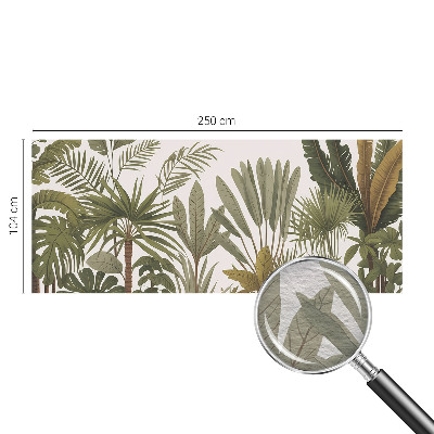 Fényképes tapéta Egzotikus levelek